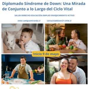 Diplomado Síndrome de Down para conocer más de este diplomado haz click aquí.